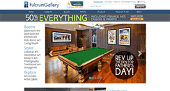 Desktop Screenshot of fulcrumgallery.com
